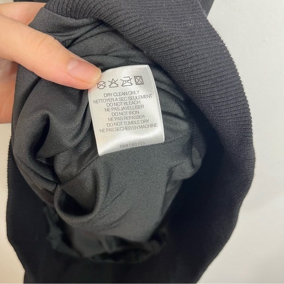 SER.O.YA Rachel Black Mini Dress One Shoulder Bodycon XS - Picture 9 of 9